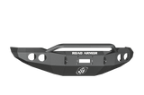 Road Armor 99034B 2007-2013 Toyota Tundra Winch Front Bumper with Pre-Runner Guard and Round Light Holes - Satin Black-BumperStock