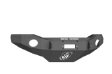Road Armor FJ800B 2006-2014 Toyota FJ Cruiser Winch Front Bumper with Base Guard and Round Light Holes - Satin Black-BumperStock