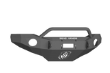 Road Armor FJ802B 2006-2014 Toyota FJ Cruiser Winch Front Bumper with Pre-Runner Guard and Round Light Holes - Satin Black-BumperStock