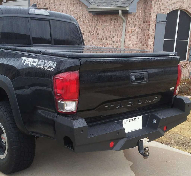 Steelcraft 65-23420 2016-2023 Toyota Tacoma HD Elevation Rear Bumper - BumperStock