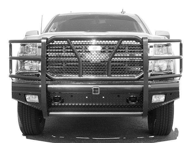 Steelcraft HD10420R 2019 Chevy Silverado 1500 HD Bumper Replacements Front Bumper with Receiver - BumperStock