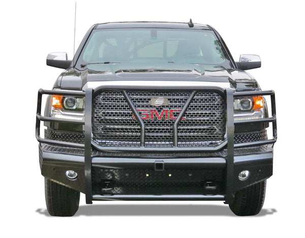 Steelcraft HD10460R 2015-2019 GMC 2500HD HD Bumper Replacements Front Bumper with Receiver-BumperStock
