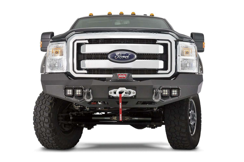WARN Ascent 2011-2016 Ford F250/F350 Front Bumper 100917-BumperStock
